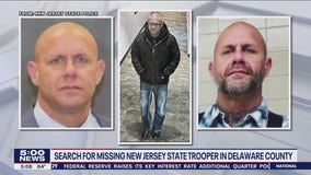 State Police: A search is on for missing New Jersey State Trooper who went missing from Pennsylvania health facility