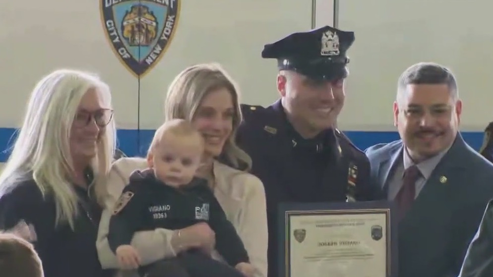 Joseph Vigiano, son of NYPD detective killed on 9/11, continues family legacy