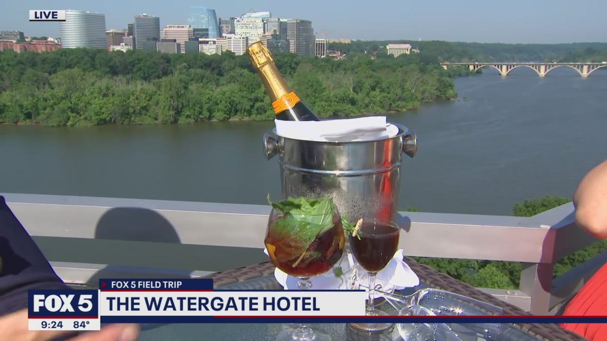 FOX 5 FIELD TRIP: Rooftop lounging at the Watergate Hotel