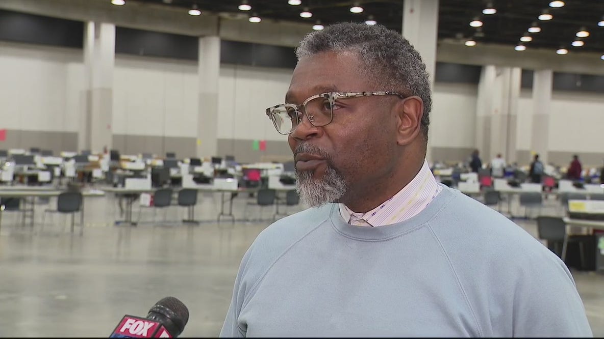 Huntington Place election officials get ready for Tuesday's ballot count