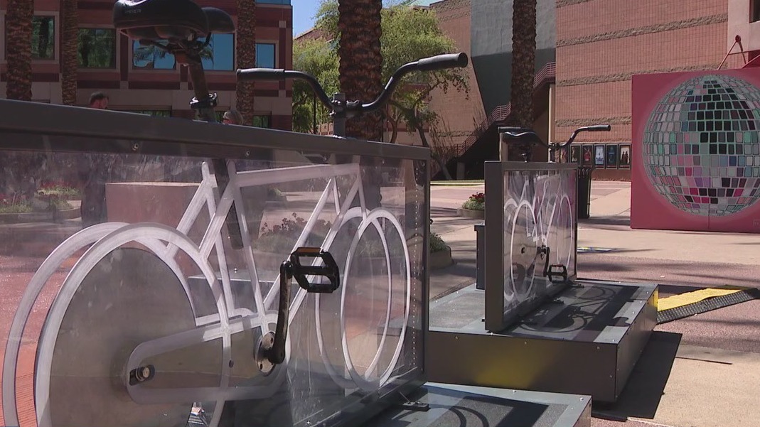 New installation in Tempe features bikes, interactive art