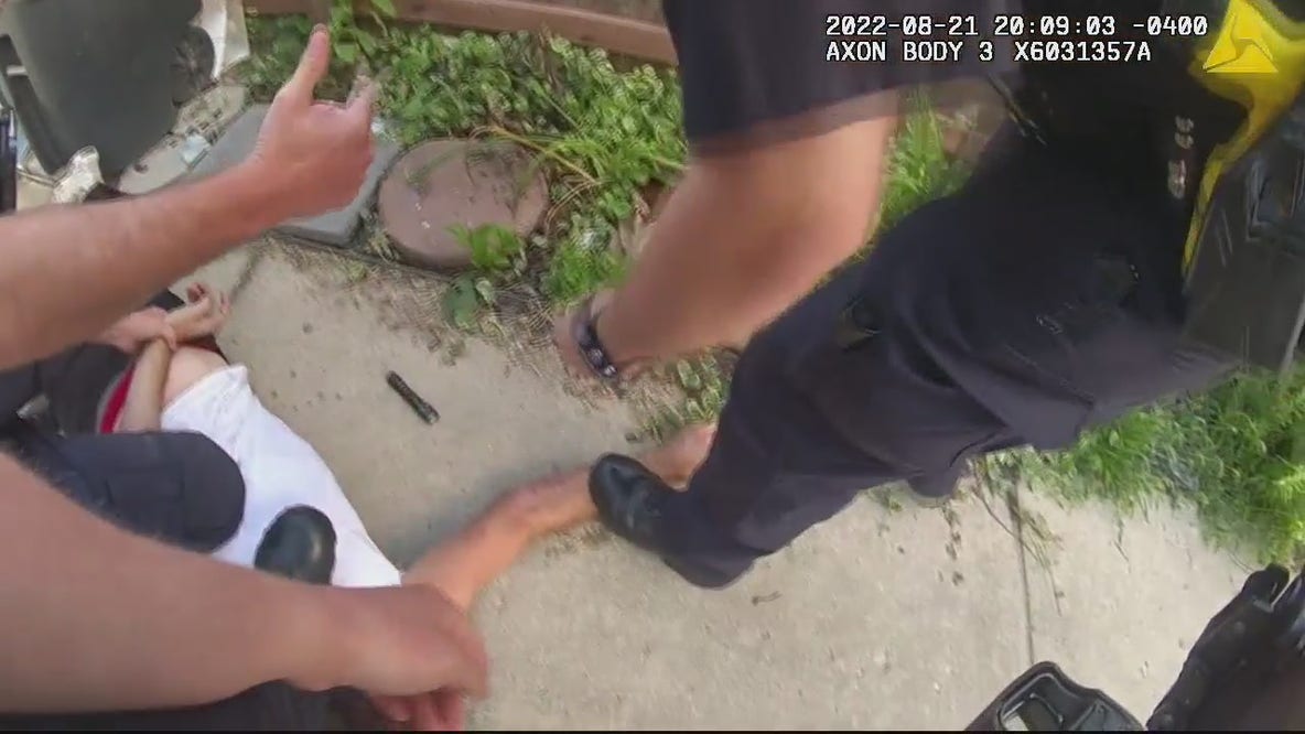Wild chase ends with crash, suspects hiding in garbage cans in Detroit