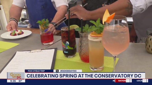 Spring cocktails at the Conservatory