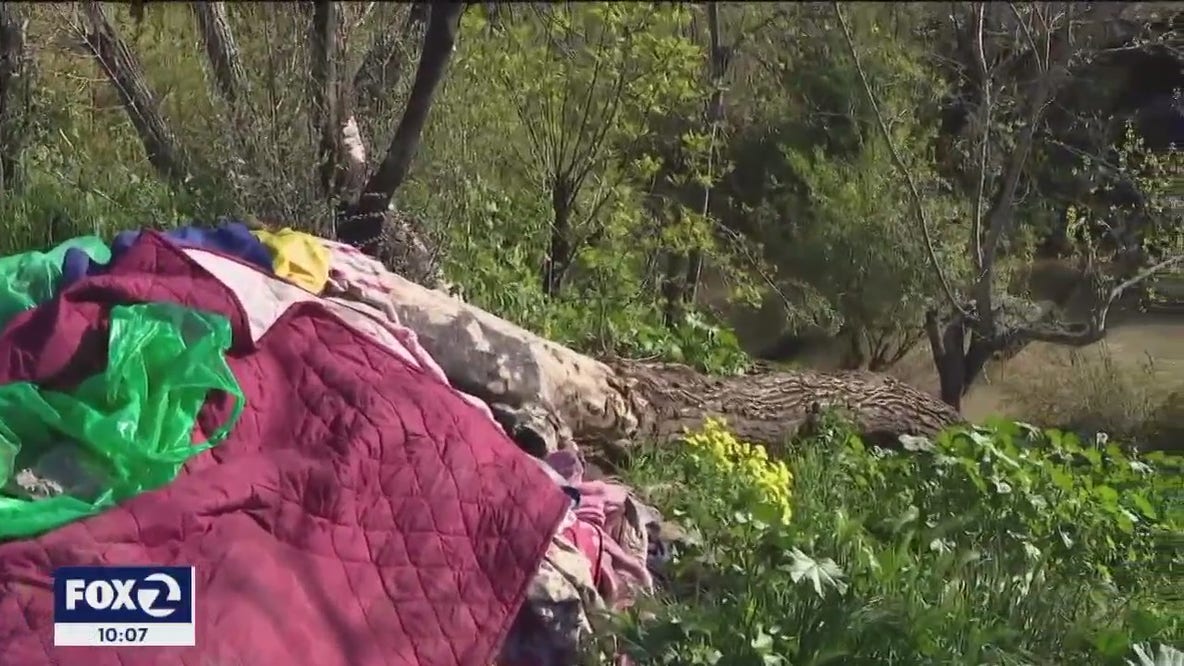 San Jose will start clearing unhoused people from Coyote Creek Monday