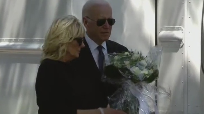 Biden, first lady visit grieving families in Uvalde
