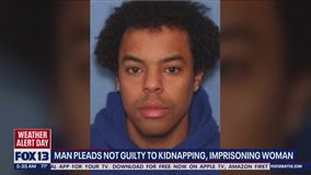 Man accused of kidnapping woman pleads not guilty