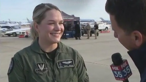 Aviation Day: Meet the F-16 pilot inspiring girls to soar