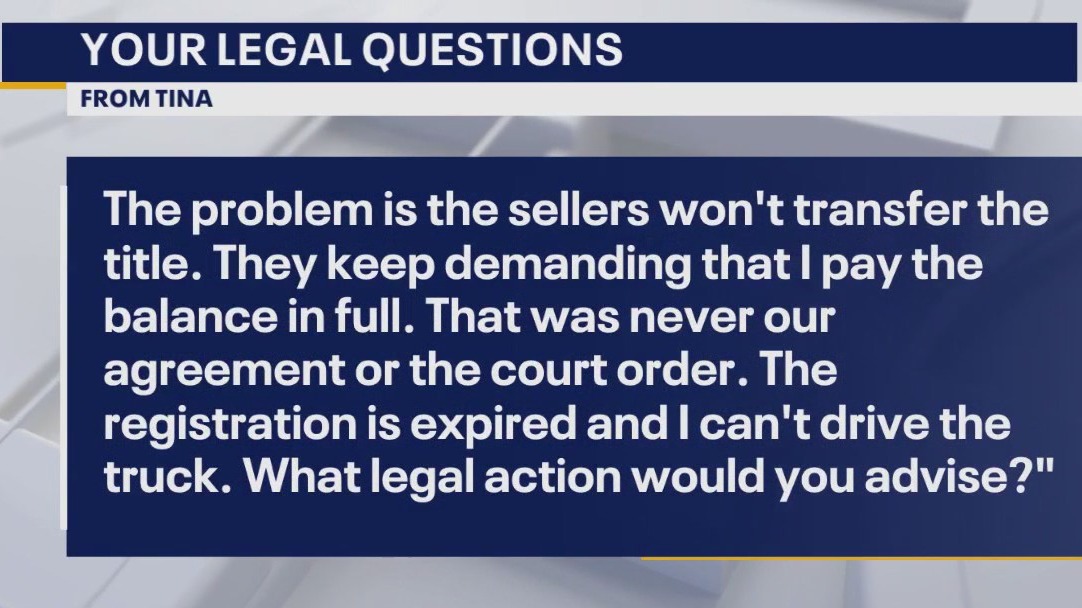 Your Legal Questions: Jan. 4, 2024