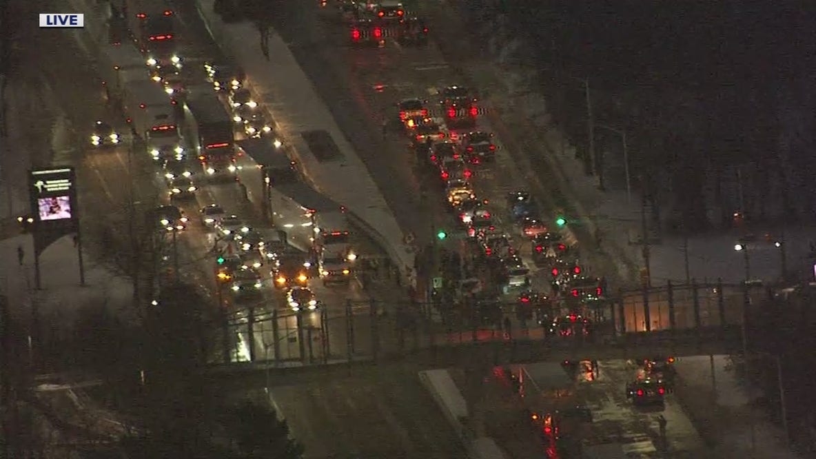 Trucker protest causes delays at Ambassador Bridge