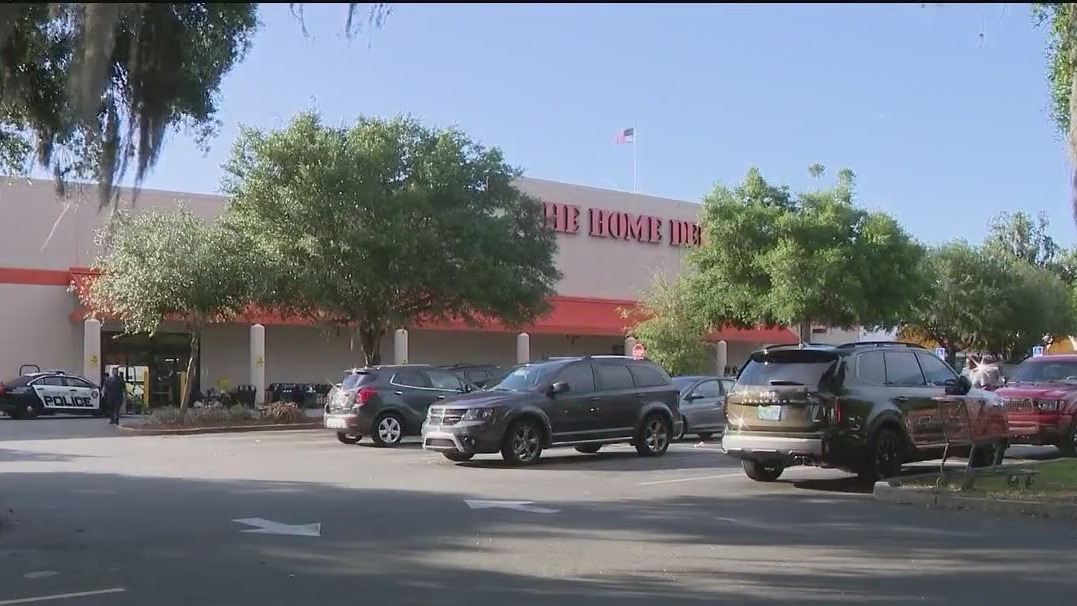 Man shot, killed by police in Home Depot lot