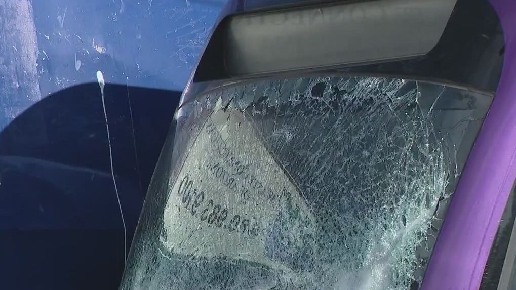 Garbage truck, light rail crash in Mesa