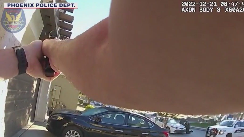 Body cam footage released: Man, woman arrested after shooting in Laveen neighborhood
