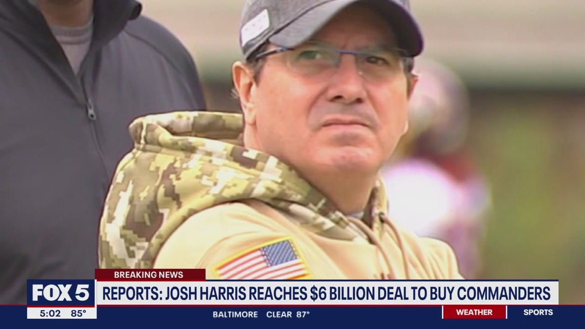 Reports: Josh Harris reaches deal to buy Washington Commanders