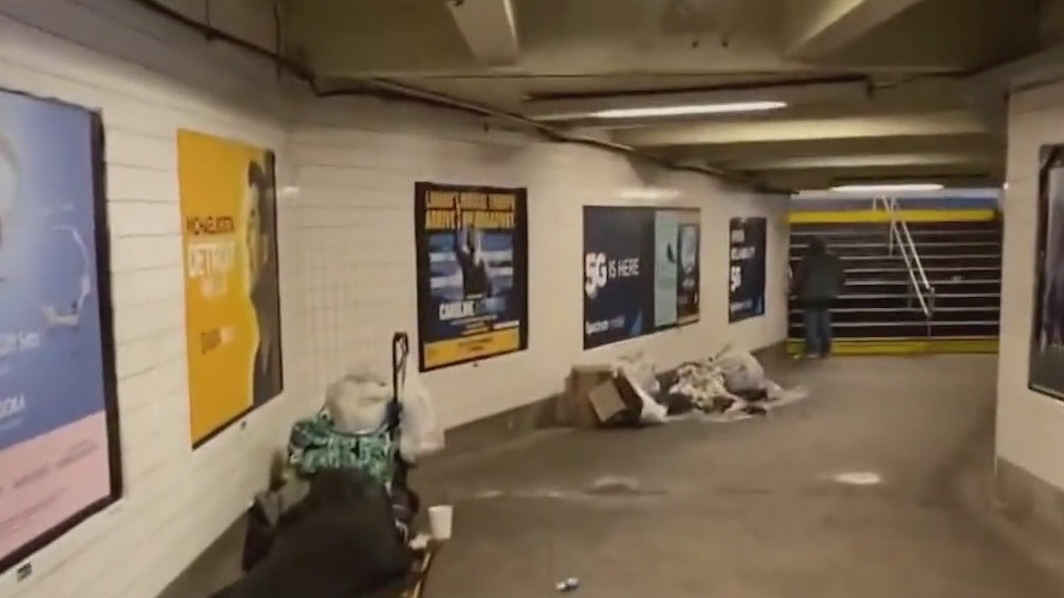 Homeless crackdown