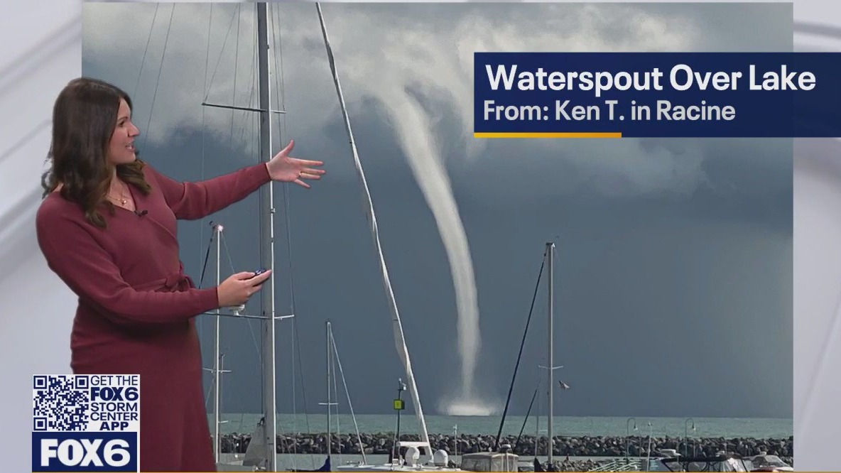 How a waterspout forms