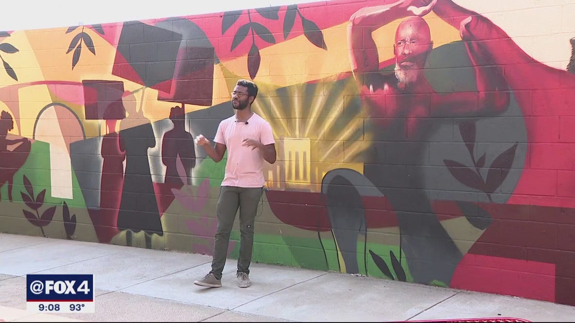 South Dallas mural unveiled celebrating city's Black history
