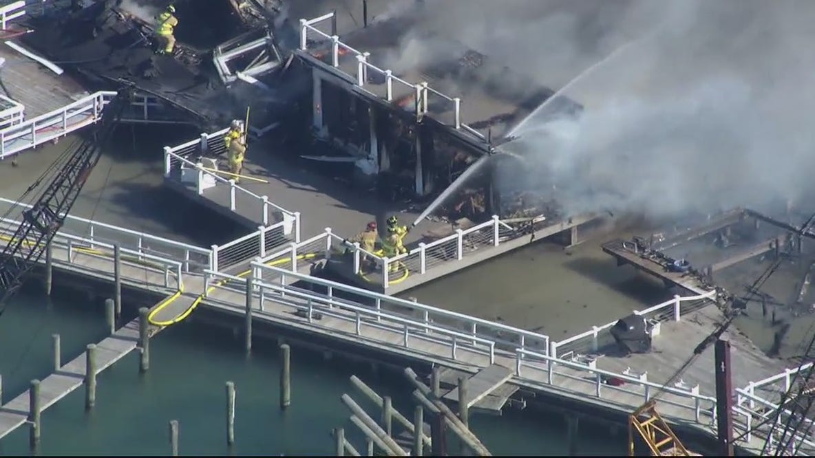Harsens Island fire destroys 6 residences as responders battle geographic challenges