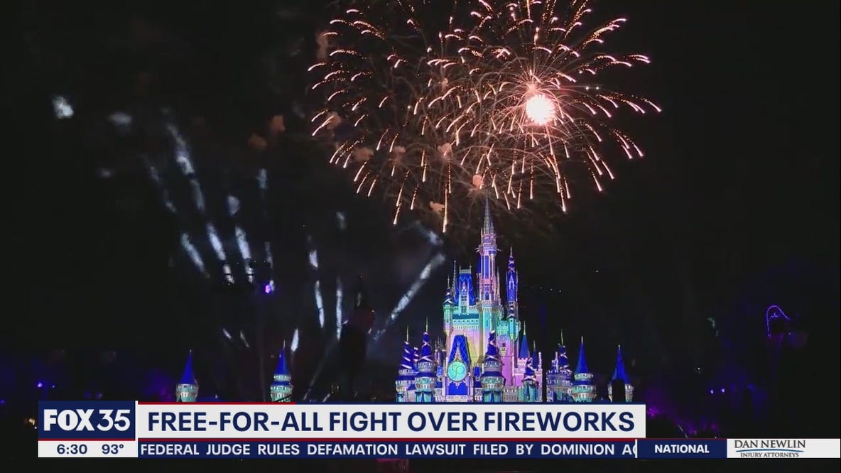 Fight over Disney fireworks show leaves woman suffering 'bleeding on brain,' deputies say