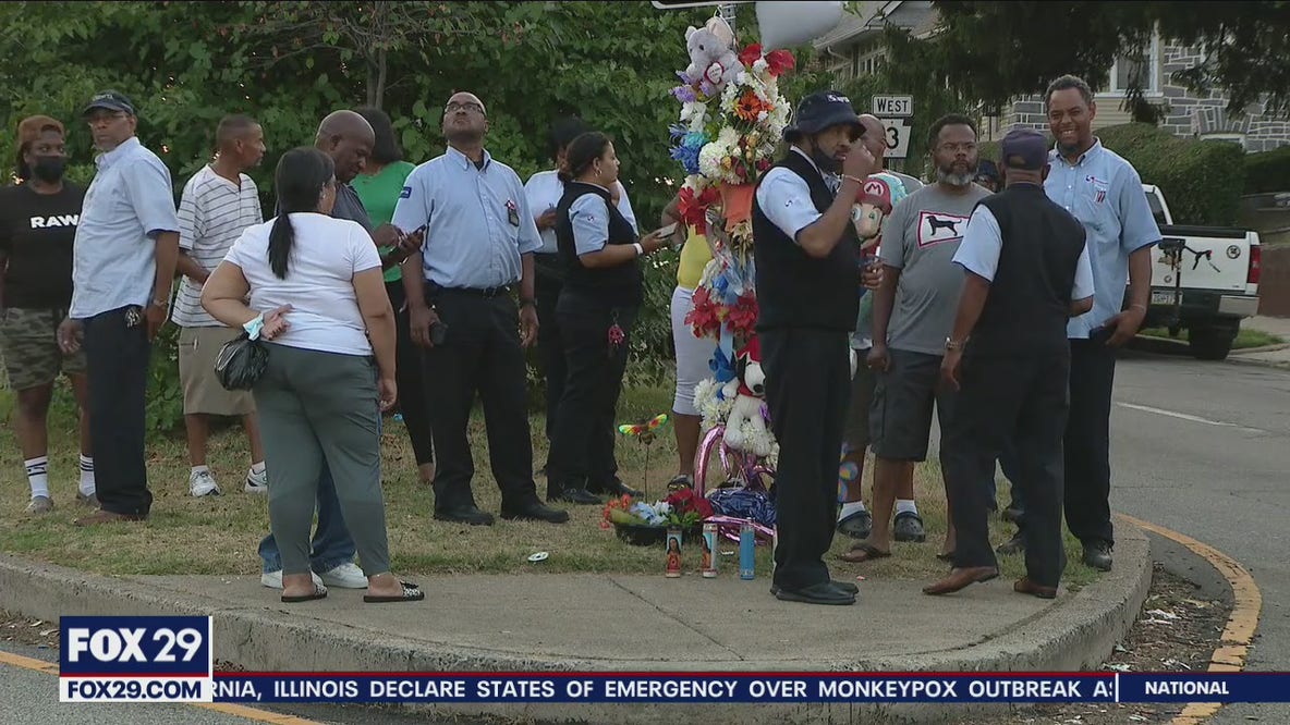 Community members gather to remember SEPTA employee killed in Upper Darby hit-and-run
