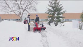 Plowing out your neighbors: Producer Ted gets a lesson in plowing it forward