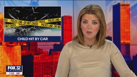 Child hospitalized after hit-and-run crash on North Side