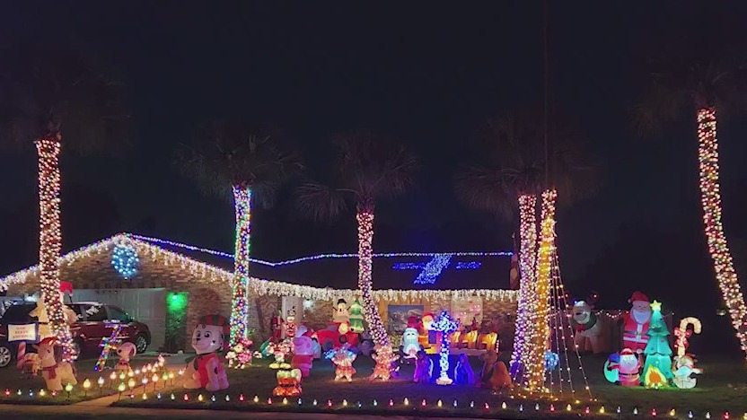 Holiday Lights: 3 Christmas homes you can't miss in Central Florida