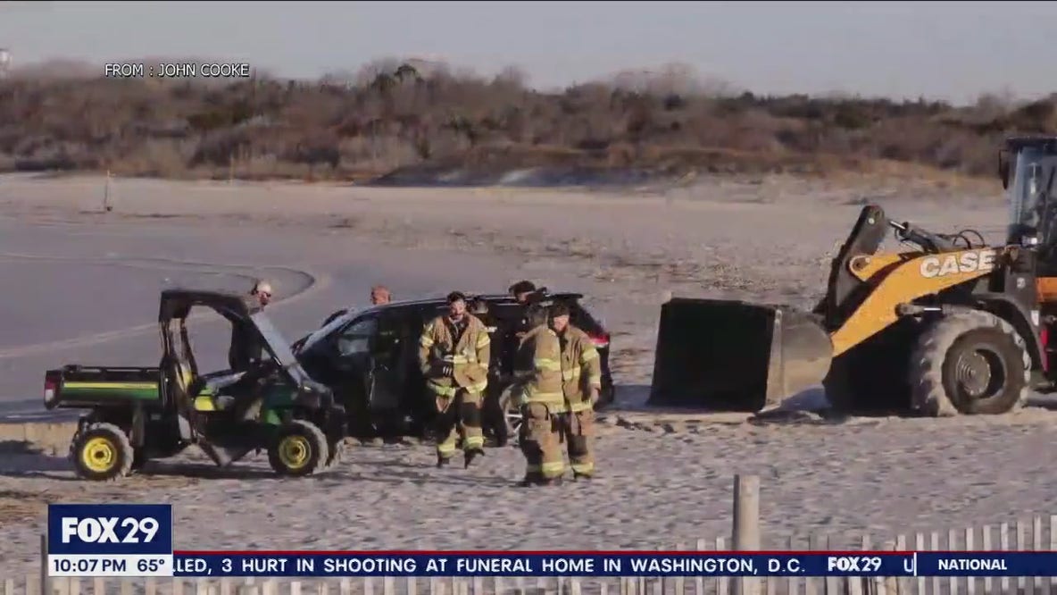 DA: Boy, 11, found dead in parents' bed as police discover mom's car submerged on Cape May beach