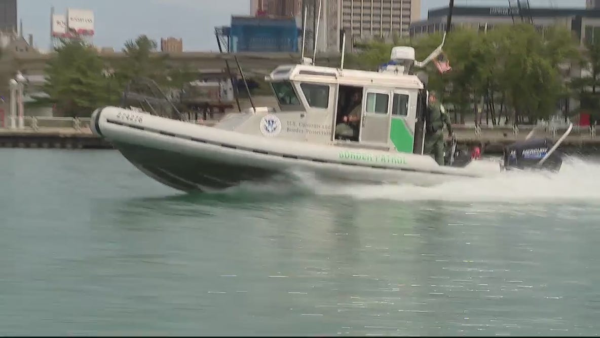 Patrol at Michigan-Canadian border shows the challenges they face