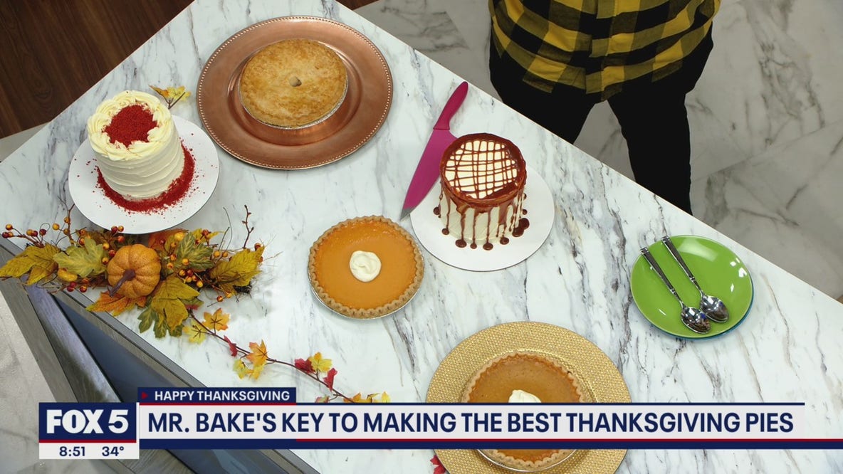 Mr. Bake offers keys to making the best Thanksgiving pies