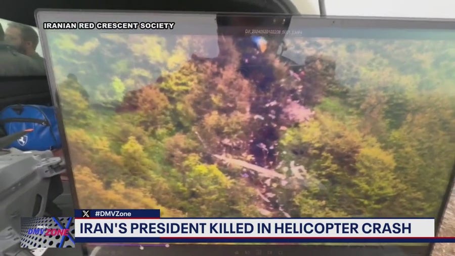 Iran president dead in helicopter crash
