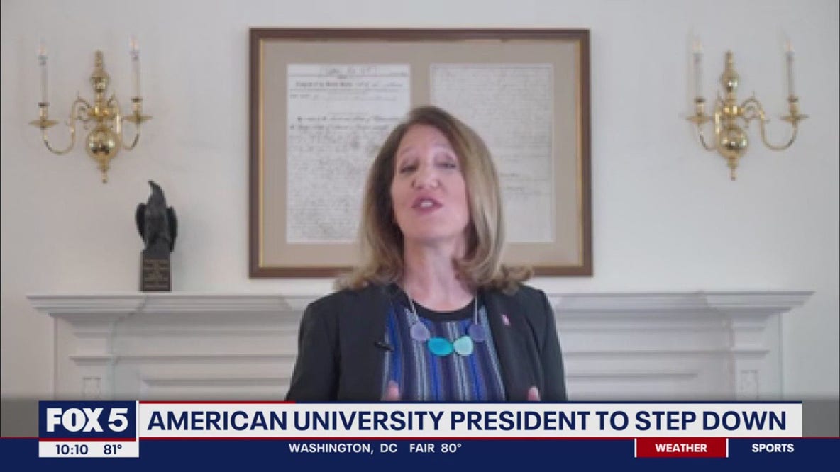 American University president to step down