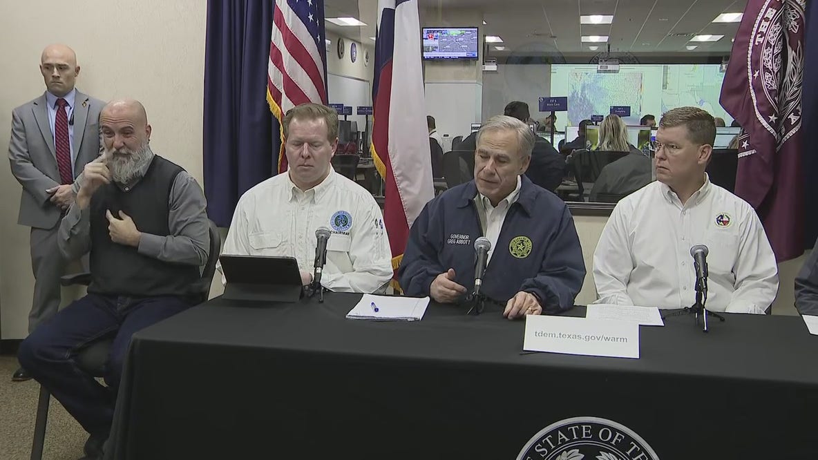 NEWS CONFERENCE: Texas leaders give update on preps for arctic blast