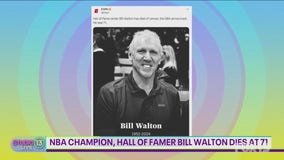 Bill Walton, two-time NBA champion, dies at 71