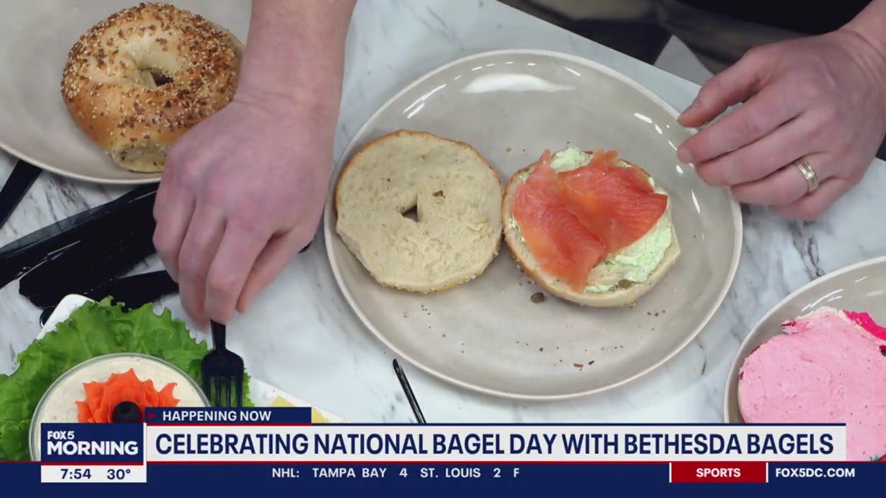 Celebrating National Bagel Day with Bethesda Bagel FOX 5 DC