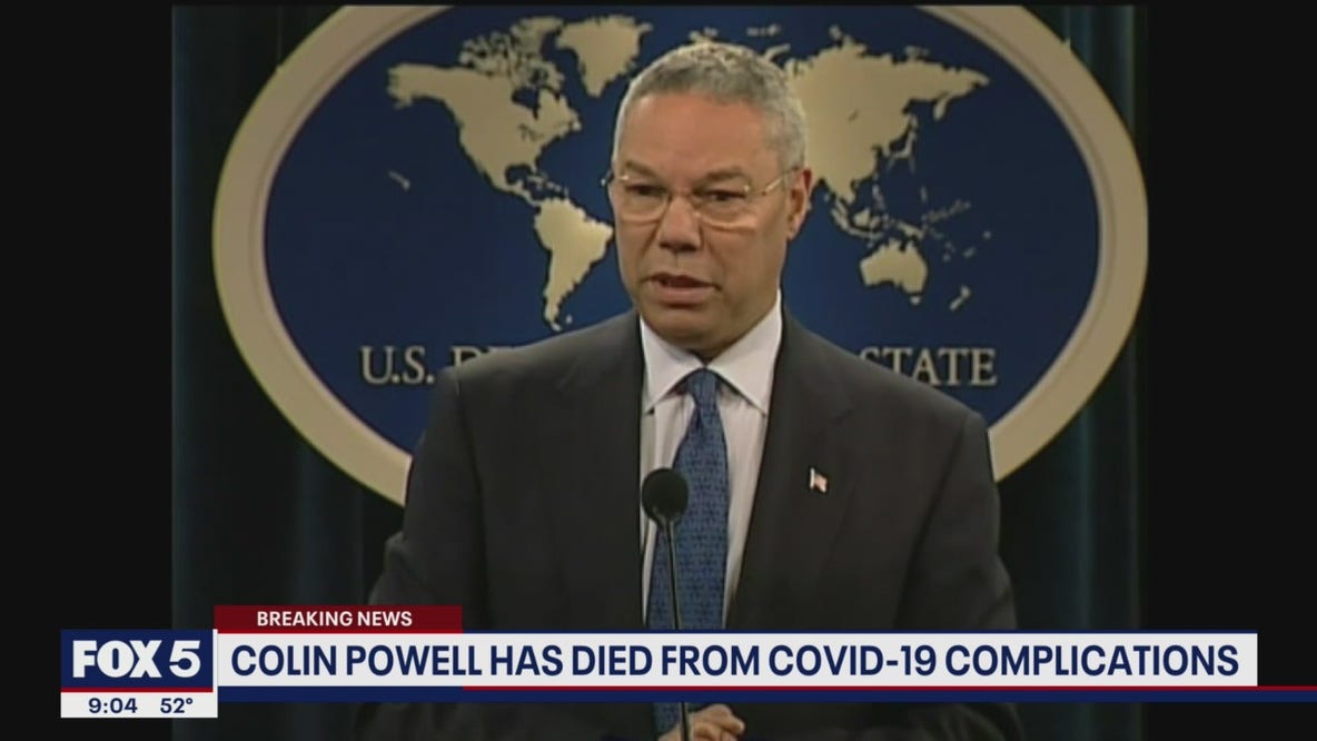 Remembering General Colin Powell who died at 84 from COVID-19 complications