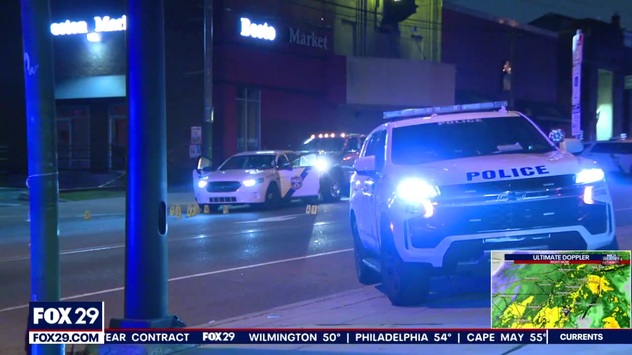 2 Philadelphia officers shot, one released from hospital after pursuit and shootout