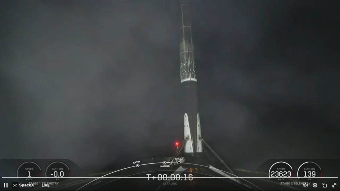SpaceX launched more Starlink satellites