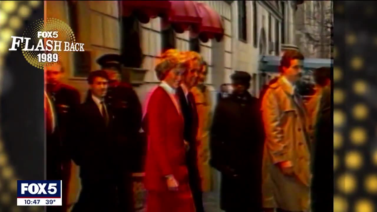 Princess Diana visits New York City