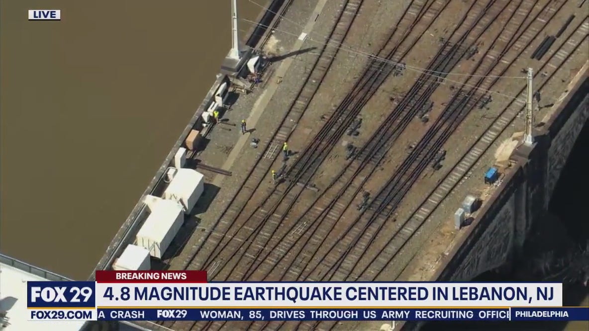 Mayor of Lebanon, NJ addresses 4.8 magnitude earthquake