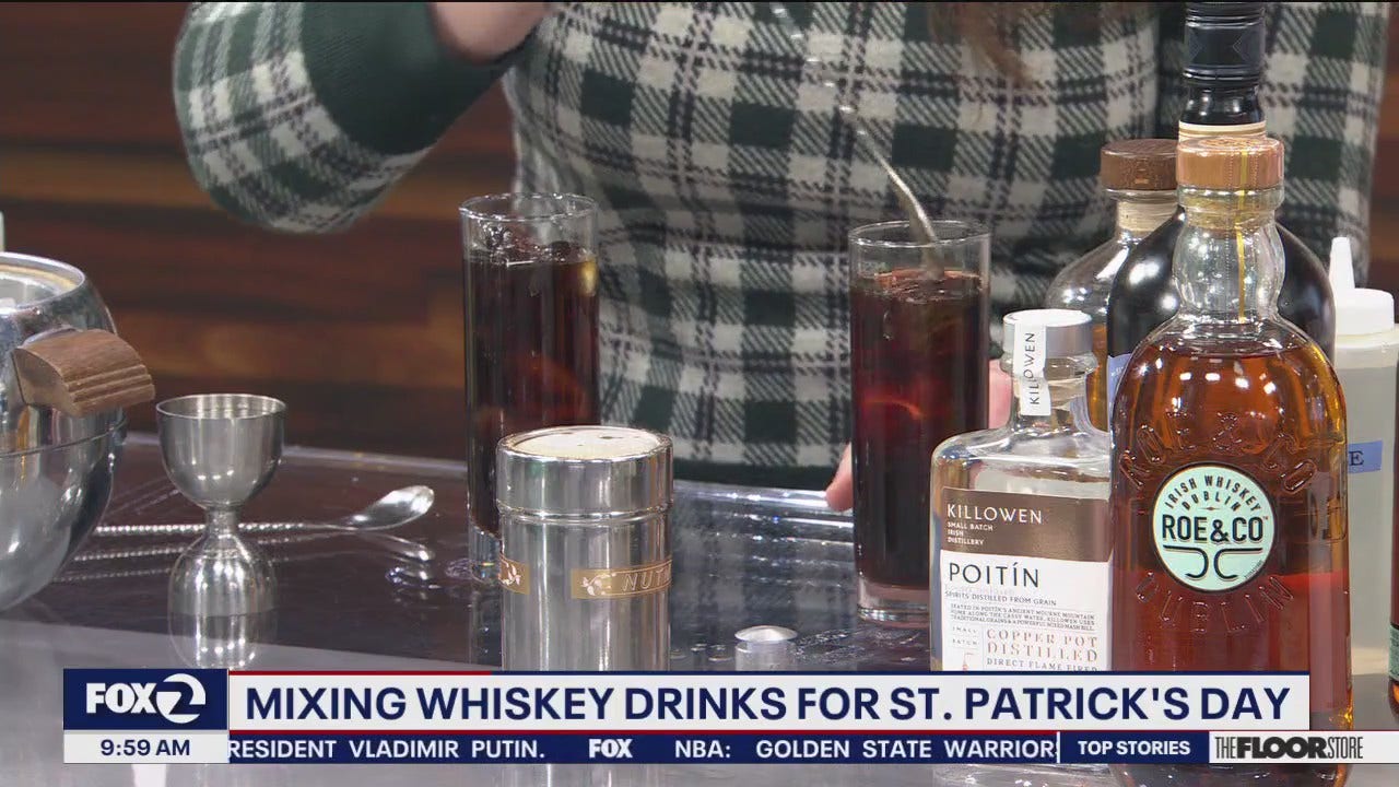 Casements Bar Owner Stops By KTVU To Mix Whiskey Drinks On St. Patrick ...