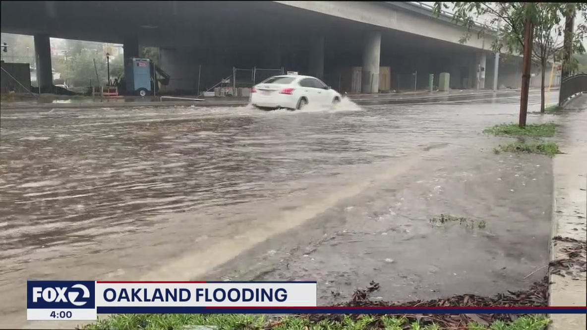 Storm floods parts of Bay Area