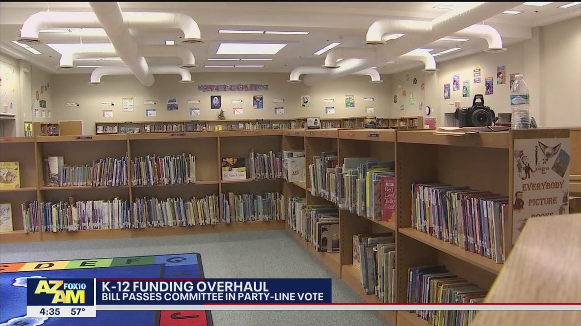 Arizona House panel approves K-12 school funding overhaul