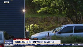 Woman shot in West Seattle