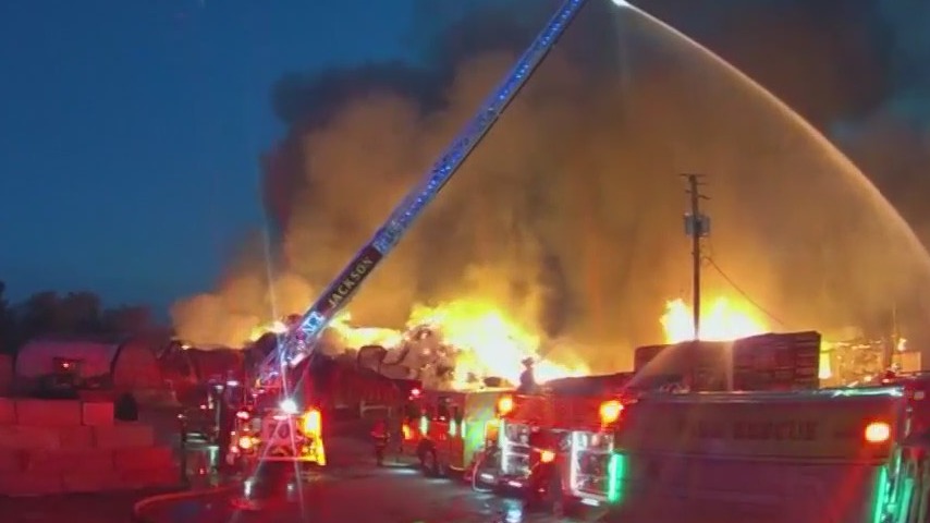 Slinger fire, body camera video shows response at Oak Creek Wood Products