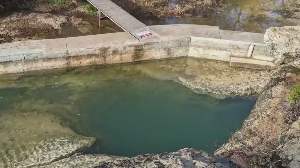 Jacob's Well water flow temporarily restored