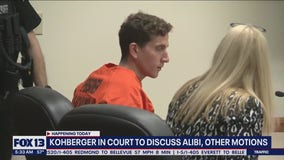 Kohberger in court to discuss alibi, other motions