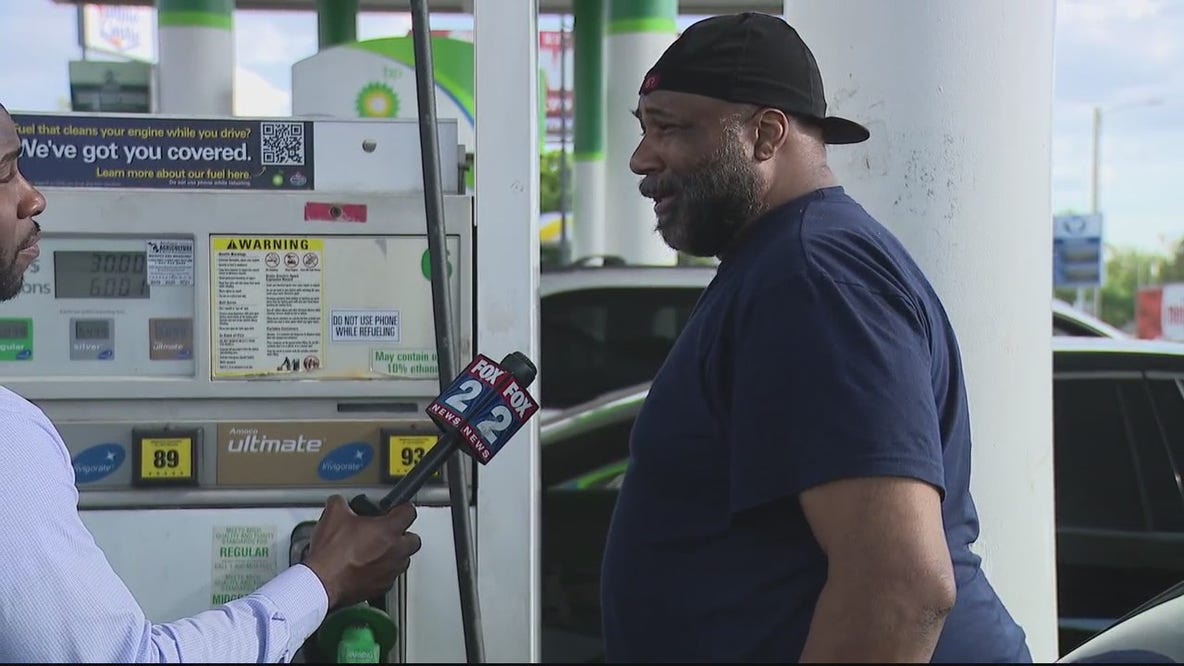 Gas prices hovering near $5.00 a gallon as pain at the pump peaks