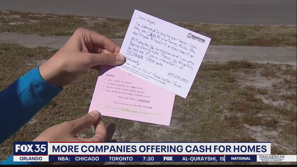 More companies are offering cash for homes in Central Florida
