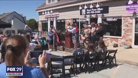 Chester County teen celebrates grand opening of bike repair shop