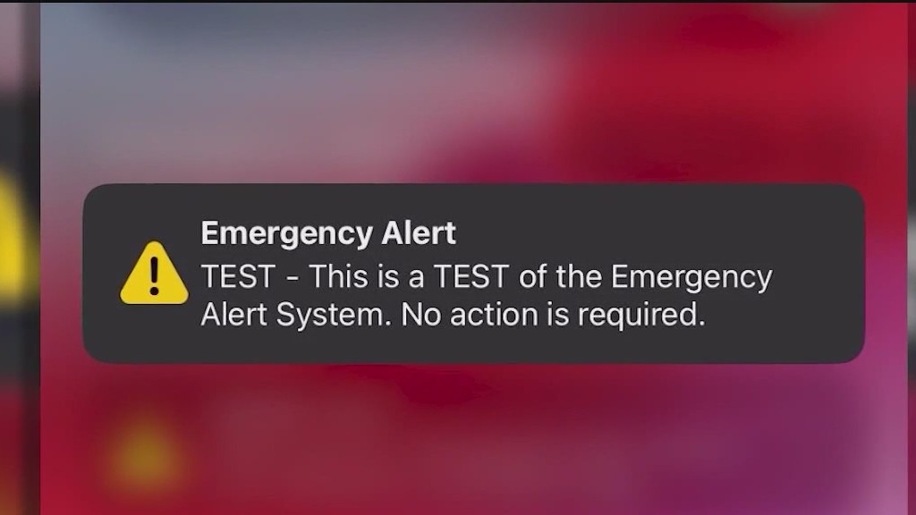 Your cell phone will receive an emergency alert test this week: Here's when and why